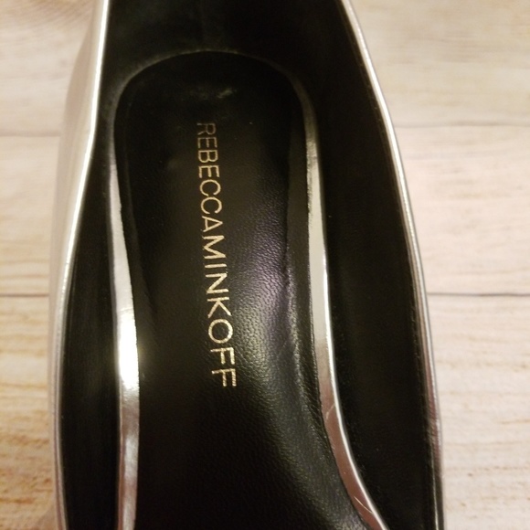 Silver Rebecca Minkoff Heels - Picture 8 of 8